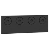 Sliding Door Hardware Kit 427 cm Steel Black 3295788
