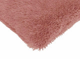Cushion Cover 12 pcs HEERLEN Pink 40 x 80 cm PV Fleece 910125