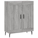 Highboard Grey Sonoma 69.5x34x180 cm Engineered Wood 3195809