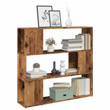 Book Cabinet/Room Divider Old Wood 100x24x94 cm 856742