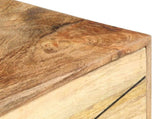 Bedside Cabinet 40x30x50 cm Solid Mango Wood 285875
