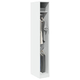 Wardrobe White 30x50x200 cm Engineered Wood 3307774