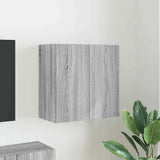 TV Wall Cabinet Grey Sonoma 59.5 x 31 x 60 cm Engineered Wood 892355