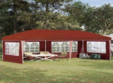 Pop-up Party Tent 575 x 289 x 245 cm Terracotta 42019798