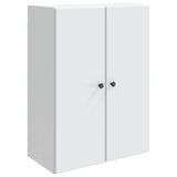 Wall-Mounted Cabinet White 66 x 34.5 x 90 cm Engineered Wood 899075