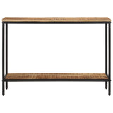 Console Table 100x35x70 cm Solid Rough Wood Mango 374071