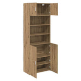 Storage Cabinet Artisan Oak 80 x 42.5 x 225 cm Engineered Wood 3402819
