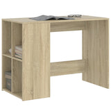 Desk Sonoma Oak 102x50x75 cm Engineered Wood 840543