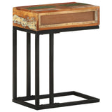 U-Shaped Side Table 45x30x61 cm Solid Reclaimed Wood 289092