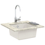 Sink White 430 x 460 mm 80% Quartz and 20% Resin 42028423