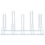 Bicycle Stand for 5 Bikes Floor Freestanding Galvanised Steel 4005571