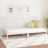 Day Bed without Mattress White 80x200 cm Solid Wood Pine 3108062