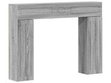Fireplace Surround Grey Sonoma 102 x 18 x 100.5 cm 8006612