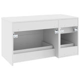 Bathroom Furniture Set 2 pcs White Engineered Wood 3404016