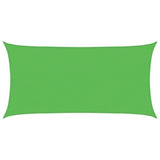 Sunshade Sail 160 g/m Light Green 4x7 m HDPE 311300