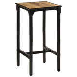 Bar Table 60x55x107 cm Solid Rough Wood Mango 358939