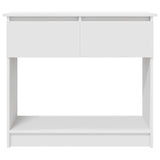 Console Table with Drawers White 85.5x38.5x74.5 cm 861391