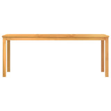 7 Piece Garden Dining Set Solid Wood Teak 3157935