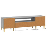 LED TV Cabinet Grey Sonoma Engineered Wood 896691