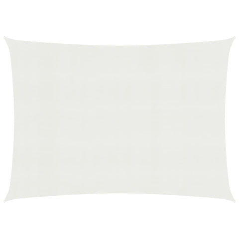 ZNTS Sunshade Sail 160 g/m² White 3.5x4.5 m HDPE 311241
