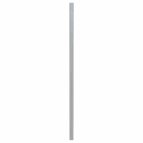 ZNTS Fence Posts 20 pcs Silver 200 cm Galvanised Steel 3206359