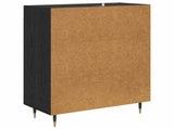 Sideboard Black Oak 69.5 x 34 x 90 cm Engineered Wood 881593