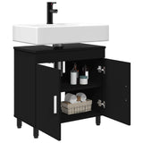 Bathroom Vanity Unit Black 60 x 35 x 60 cm Engineered Wood 889396