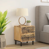 Bedside Cabinet 40x33x46 cm Solid Wood Mango 358210