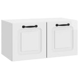 Wall-Mounted TV Cabinet High Gloss White 59.5 x 31 x 30 cm 899389
