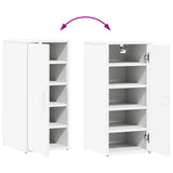 Shoe Cabinet White 32x35x70 cm Engineered Wood 808954