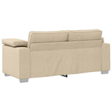 Sofa Cream 180 x 77 x 82 cm Fabric 4105234
