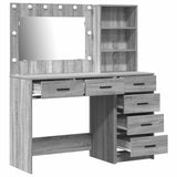 Dressing Table Light Grey 78.5 x 41 x 135 cm Engineered wood 3334196