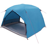 Backpacking Tent Blue 2-Person 185T Polyester with PU Coating 42017410