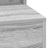 Dressing Table Grey Sonoma 78.5 x 41 x 135 cm Engineered Wood 865114