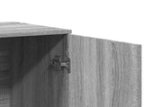 Sideboard Grey Sonoma 79x38x80 cm Engineered Wood 840518