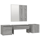 Hallway Furniture Set Grey Sonoma Engineered Wood 3120201