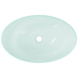 Basin Tempered Glass 54.5x35x15.5 cm Frosted 345244