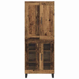 Highboard Old Wood 69.5 x 34 x 180 cm Engineered Wood 3403192