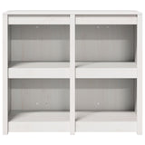 Outdoor Kitchen Cabinet MEPPEL 3 pcs White Solid Pine Wood 3443813