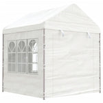 Gazebo with Roof White 6.69x2.28x2.69 m Polyethylene 3155479