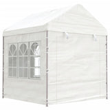 Gazebo with Roof White 6.69x2.28x2.69 m Polyethylene 3155479