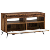 LED TV Cabinet Old Wood Engineered Wood 897663