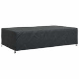 Furniture Cover Plain Black 315 x 180 x 74 cm 600D 4105866