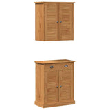 Bathroom Furniture Set VIGO 2 pcs Brown and Honey Brown 3328541