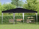 Pop-up Party Tent 288 x 288 x 245 cm Anthracite Oxford Fabric 42019748