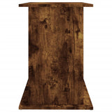 Aquarium Stand Smoked Oak 101x41x58 cm Engineered Wood 833612
