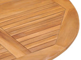 Outdoor Dining Set Teak Solid Teak Wood Standard Foldable 3059977