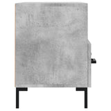 TV Cabinet Concrete Grey 80x36x50 cm Engineered Wood 828976