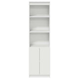 Highboard White 50x35x180 cm Engineered Wood 3328462