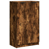 Shoe Cabinet Smoked Oak 59x35x100 cm Engineered Wood 817108